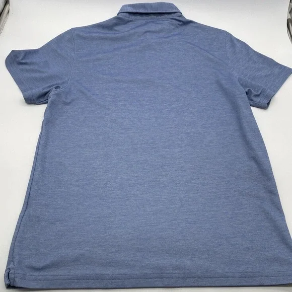 Zachary Prell Polo Men's Blue Stretch‎ Short Sleeve Shirt Size Small - Picture 5 of 5